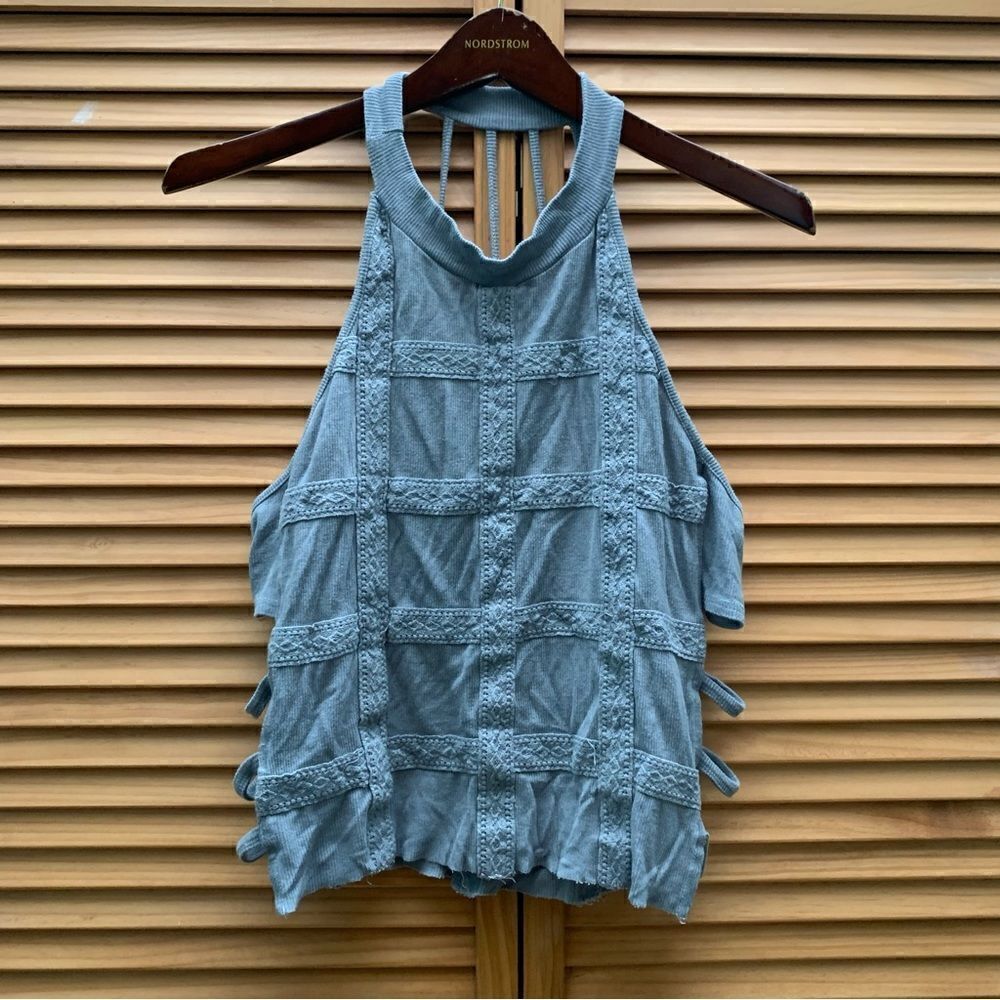 POL High Neck Tank Top Size Small